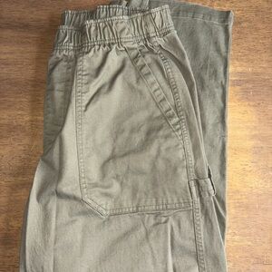 Women’s Olive Green Cargo Utility Pants
